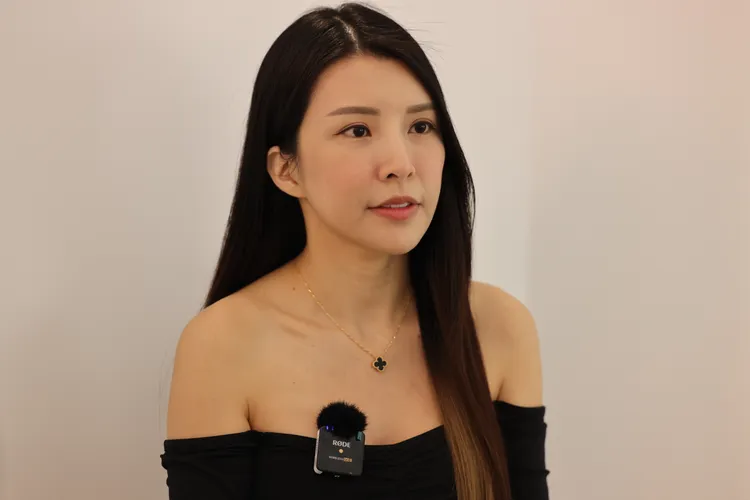 蘇心甯每年寫真桌曆都會將部份捐作公益。侯昌騰攝