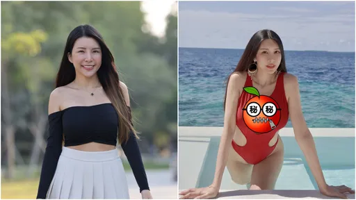 獨家|哀嚎!國光女神LaLa引退寫真圈 最後桌曆「泳衣開3洞炸雙峰」公益送暖