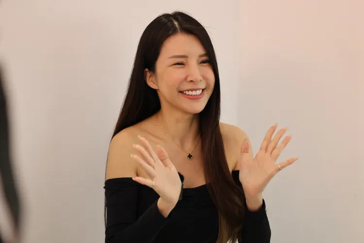 蘇心甯感謝粉絲八年來一直陪她做公益。侯昌騰攝