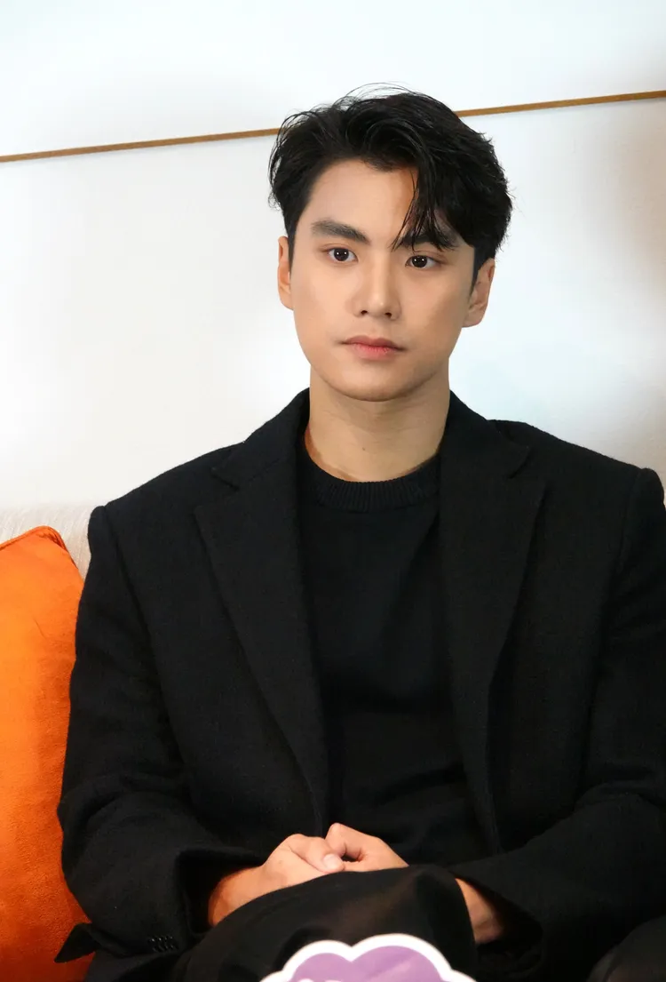 Ohm中文很好，對答如流。陳德興攝