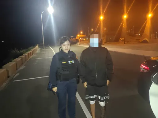 桃園男為「這樁事」睡不著 海邊吹冷風失聯!大園暖警勸他快回家