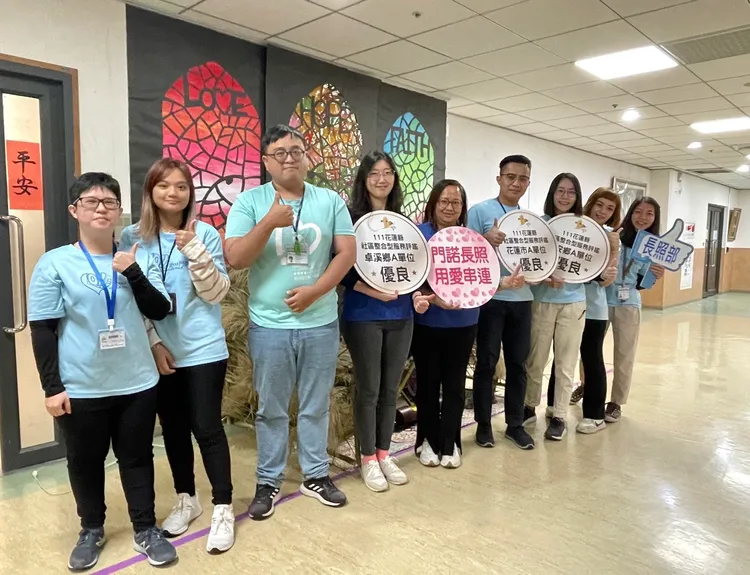 門諾醫院長照團隊。院方提供