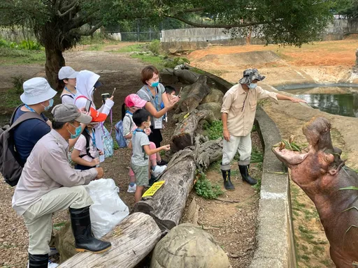 與河馬、犀牛、黑熊近距離接觸、只限20名!親子保育冬令營開放報名
