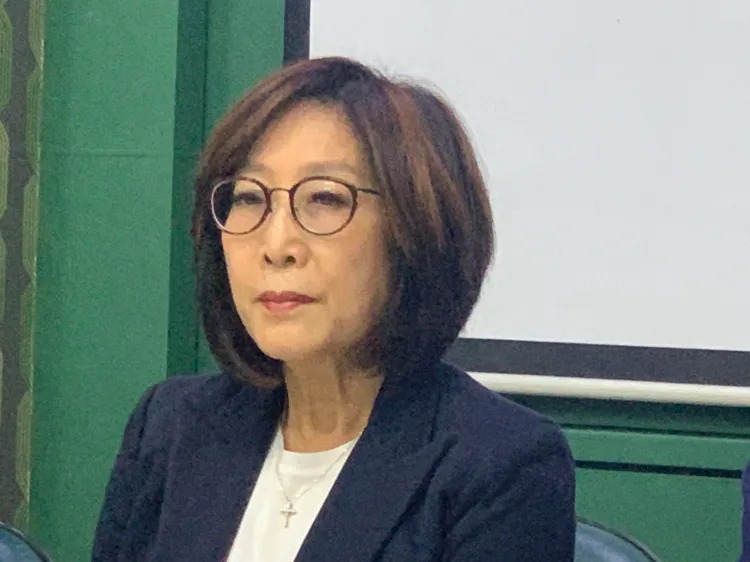 康裕成代表民進黨角逐高市議會議長大位。吳慧芬攝