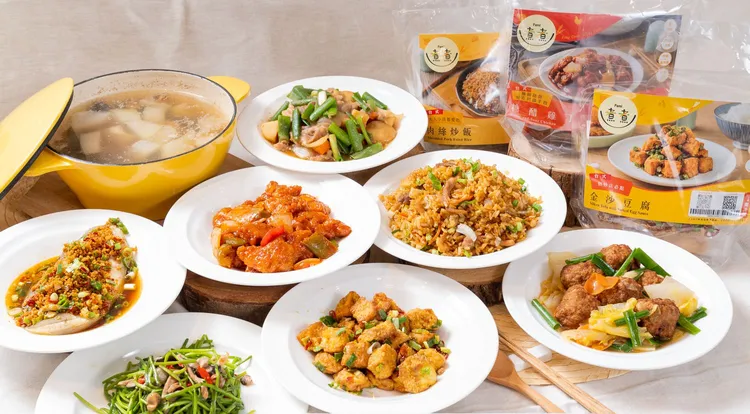 Fami煮煮系列包含肉類、海鮮、蔬菜、主食及湯品等近百道料理。業者提供