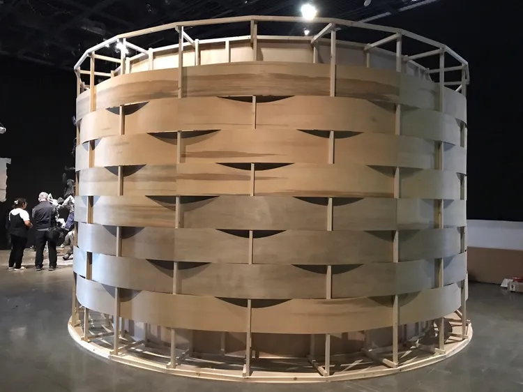 南島國際美術獎參賽作品。台東縣府提供