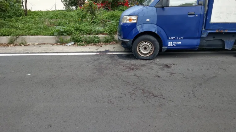 案發現場。翻攝畫面