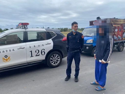 低溫來襲身障男迷途街頭　台東警暖他身、心助返家