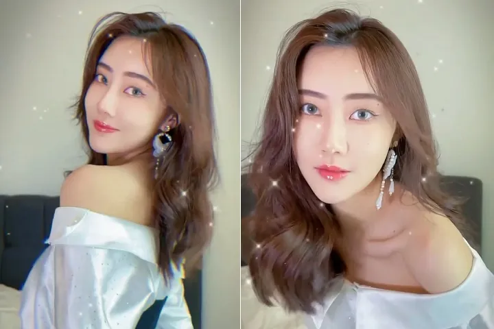 REIIKO「變身後」眼睛可會放電了。IG @reiiko_sy 授權