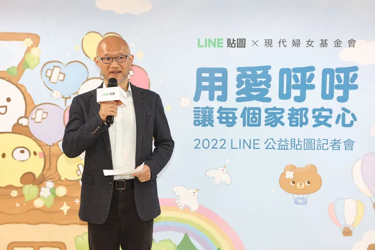 LINE台灣執行長陳立人。翁玉信攝