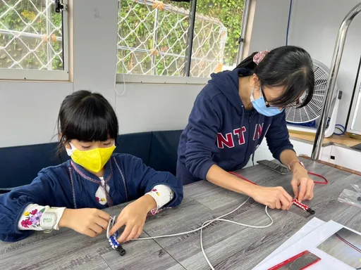 「潮境方舟1號」從海上登陸 基隆海科館帶領孩子認識船舶知識