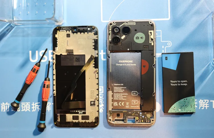 九大模組化零件，全機僅透過單一款式螺絲串接，支援IP54防塵防水。翁玉信攝