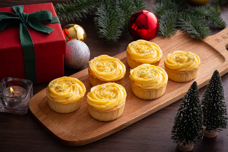 檸檬玫瑰塔。業者提供