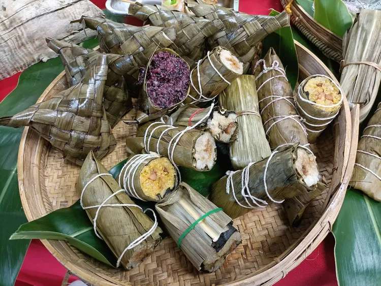 即使身在都會區，也能品嘗原住民特色美食，一解族人思鄉之情。新北市政府原局提供