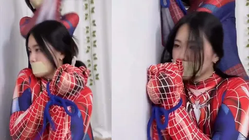 火辣性感女蜘蛛人雙雙被綁架！　原來隔牆「有鬼」