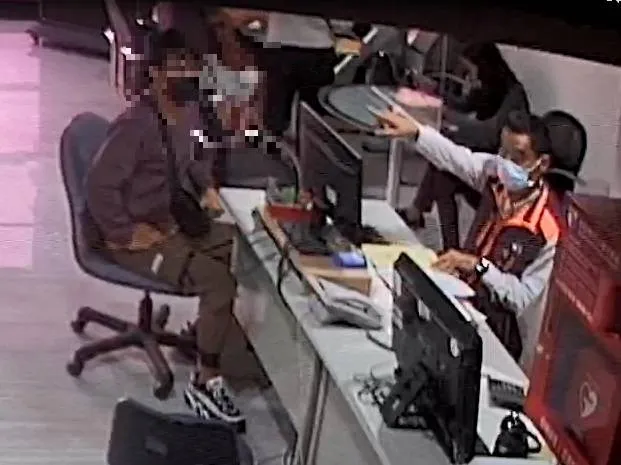 黃男籌21萬由兒子出面繳清。執行署提供