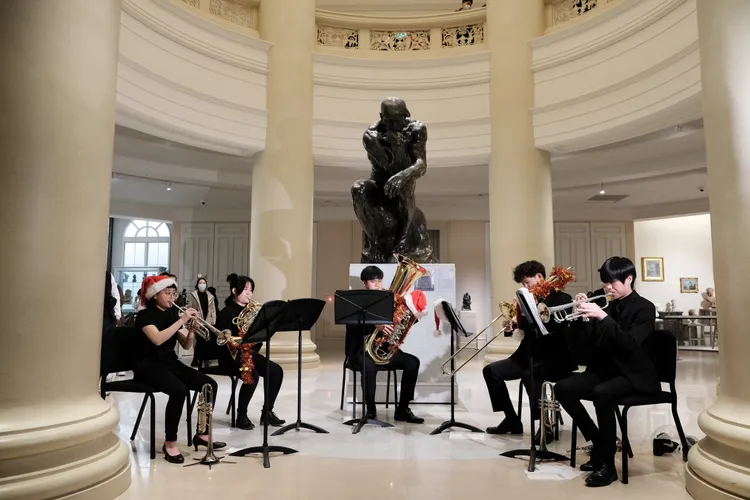 荒山銅管五重奏。