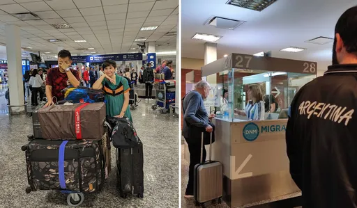 阿根廷凱旋20萬人徹夜接機 主播夫妻機場落難直擊「海關全換上球衣」