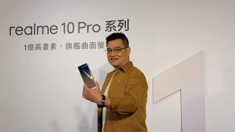 realme 台灣市場商務長鍾湘偉。陳俐妏攝