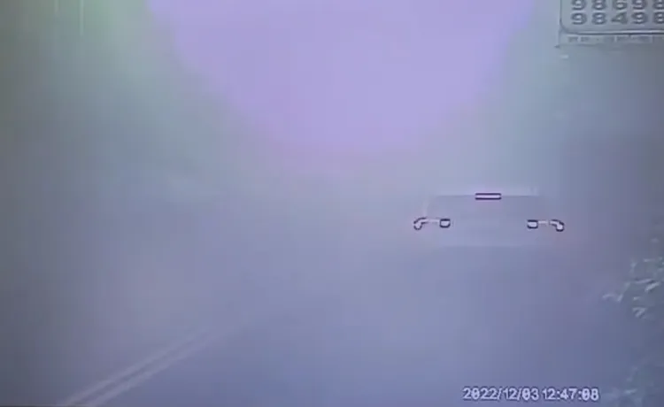 現場濃煙密布。民眾提供