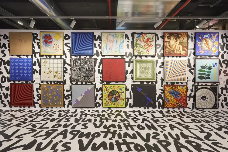 「絲綢之藝Art on Silk」展間。品牌提供