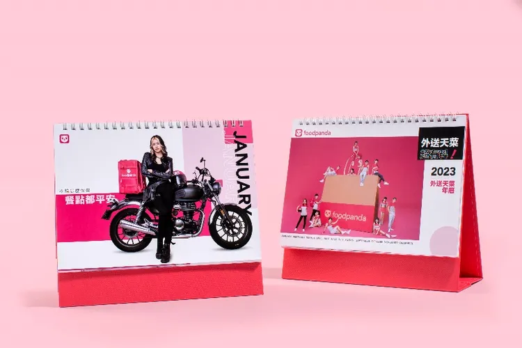 年曆只送不賣。業者提供