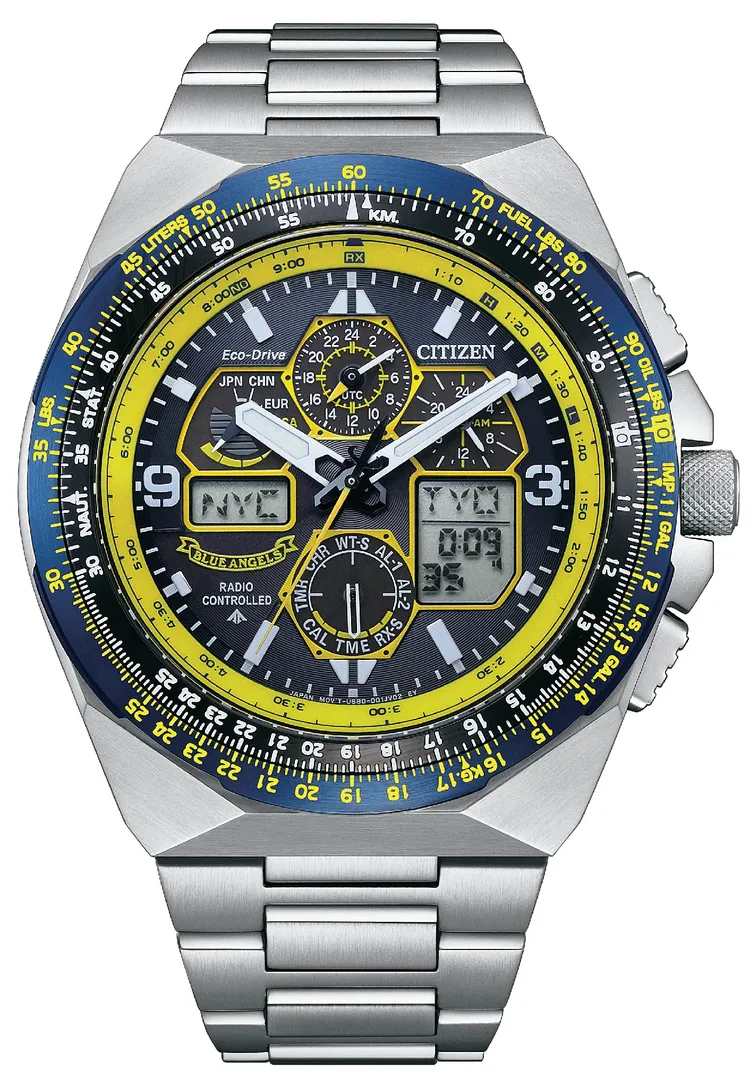 Promaster系列Blue Angels藍天使特技飛行隊聯名錶，預計2023年1月在台上市，限量30只，3萬900元。品牌提供