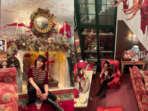 劉嘉玲擁33億房產!曬豪宅巨型聖誕樹 樓中樓奢華內裝曝光