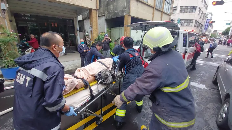 男童被救出。楊永盛攝