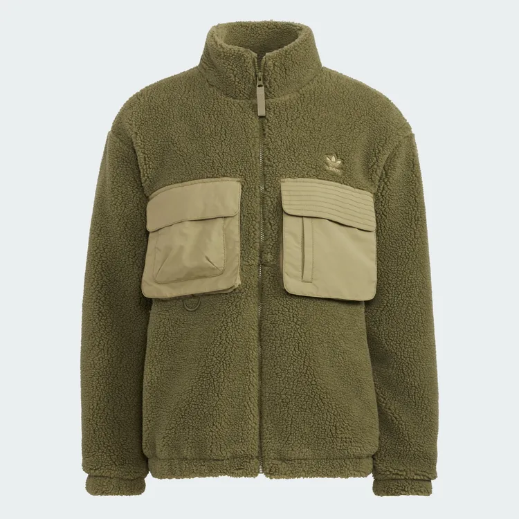 adidas Originals絨面夾克，5290元。品牌提供