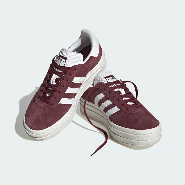 adidas Originals Gazelle厚底女鞋，4090元。品牌提供