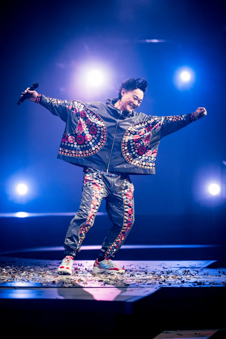 陳奕迅昨展開25場個人巡演。ESL Limited 提供