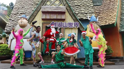 扮馴鹿和聖誕樹都能打33折 雲林樂園祭優惠衝聖誕跨年