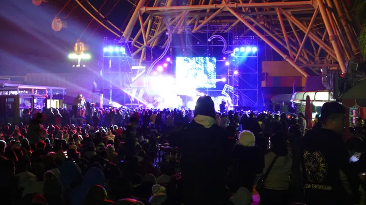 劍湖山預計8日對外公布今年跨年煙火秀及演唱會相關細節。魏嘉良攝