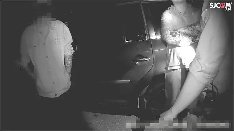 警方循線追捕凌姓兄弟，哥哥還想扛下罪責，但監視器都拍下犯案過程。警方提供