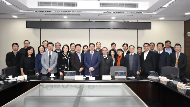 台大現任及新任行政主管，今舉辦座談會交流校務。台大提供