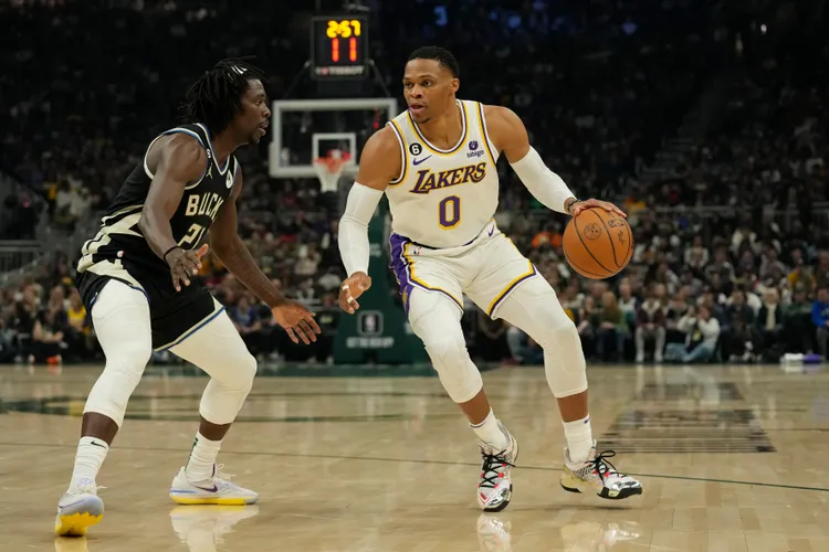 威少速度不如想像中快。  法新社