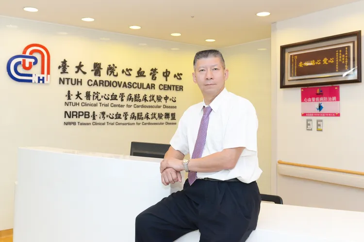 台大心臟外科名醫陳益祥將陪陳奕成路跑。台大醫院提供