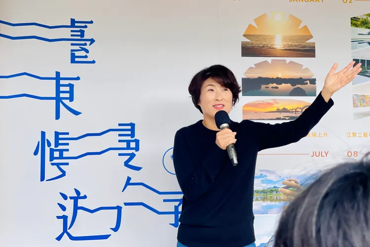 台東縣長饒慶鈴。古和純攝