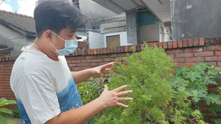 陳常吏2016年回高雄故鄉加入團隊，「長工」後來變「老公」。凃建豐攝