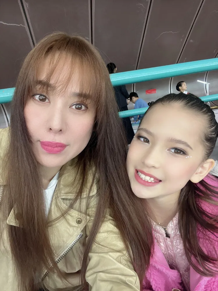 楚謹（左）未來想帶女兒飛到歐洲定居。Jim提供