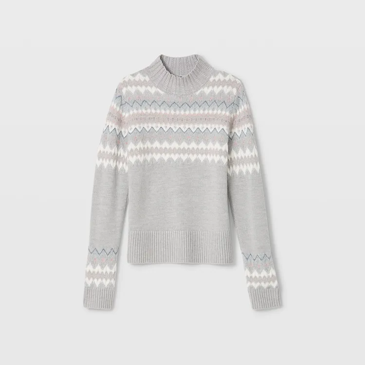 Club Monaco北歐織紋羊毛衫，1萬900元。品牌提供