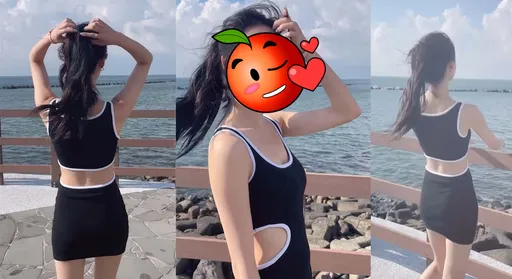 長髮正妹海邊一回眸網驚喊「陷入愛裡」! 神出IG擁21萬粉絲