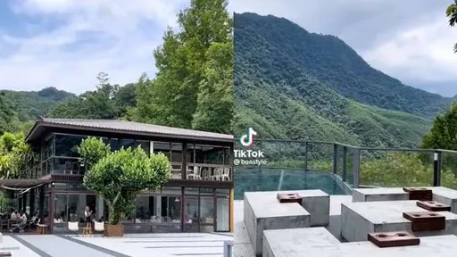 「日见森岚」玻璃露台赏开阔山景！　咖啡香佐云雾山岚纯粹美好