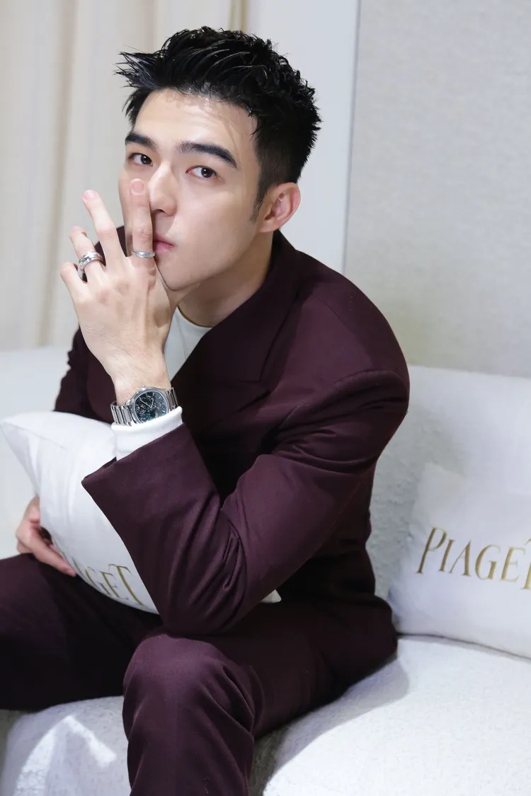 陳昊森戲稱未來要直接打破小孩對聖誕老人的幻想。朱世閎攝