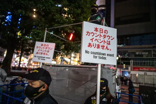 東京澀谷連3年取消跨年活動 百名警力仍出動戒備