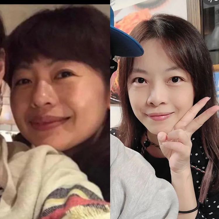 左圖是大S的親姊姊，右圖則是具俊曄的女粉絲。翻攝具俊曄IG