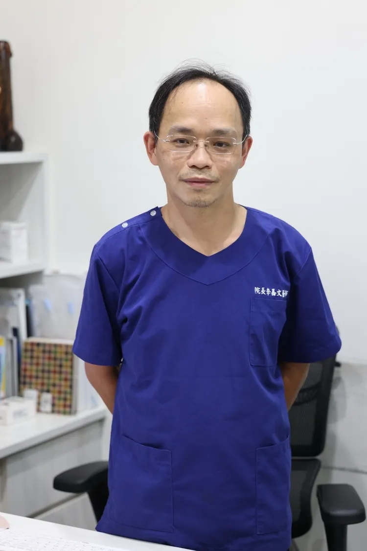 泌尿專科醫師李嘉文。侯昌騰攝