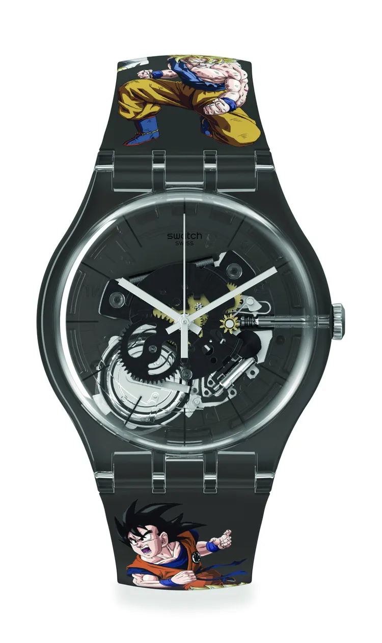 Swatch X You七龍珠Z訂製錶悟空款，3950元。品牌提供