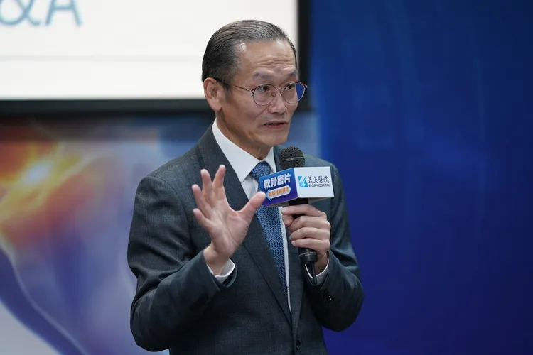 義大醫院院長杜元坤。醫院提供